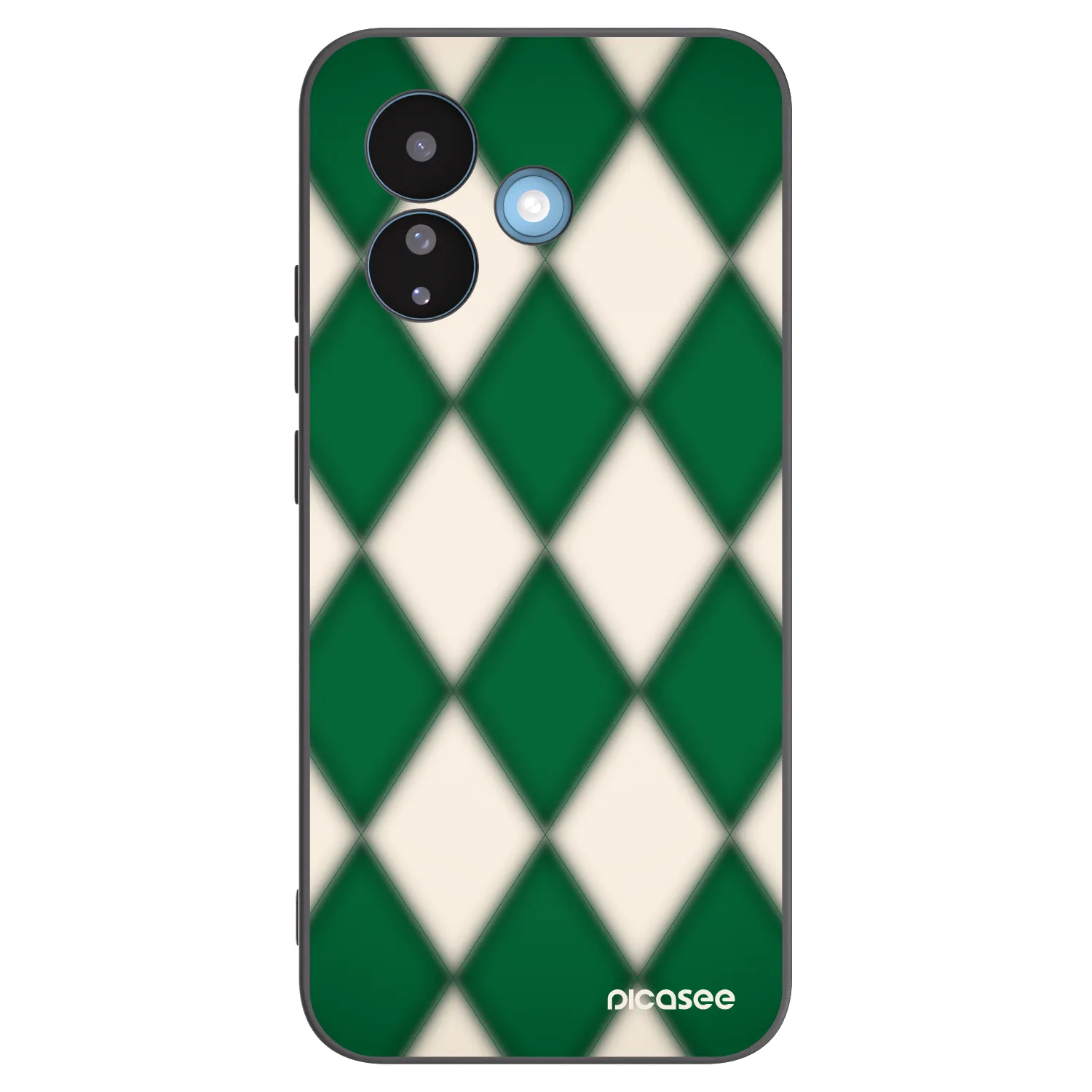 Picasee crna silikonska maskica za Xiaomi Redmi Note 17 Pro 5G - Emerald Diamond