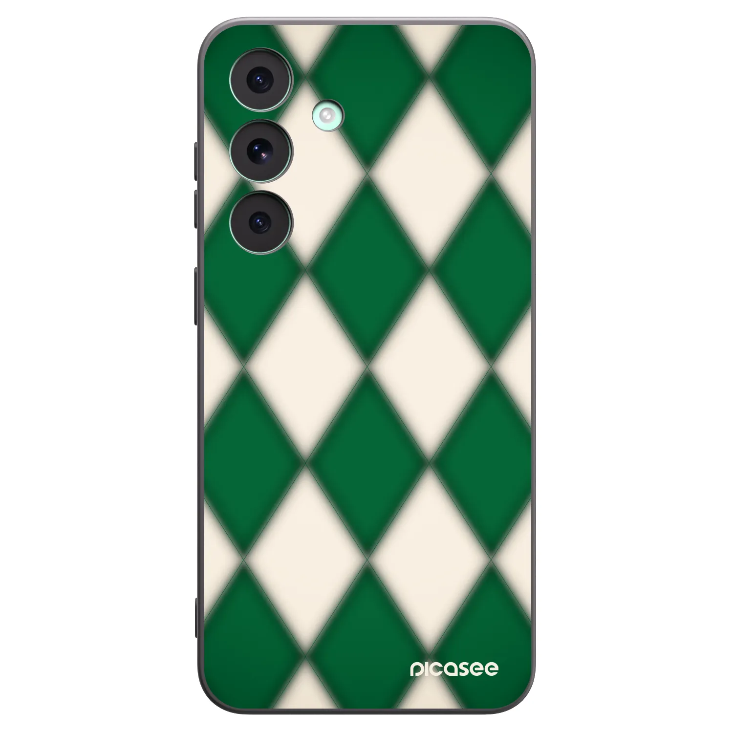 Picasee crna silikonska maskica za Samsung Galaxy S26 FE - Emerald Diamond