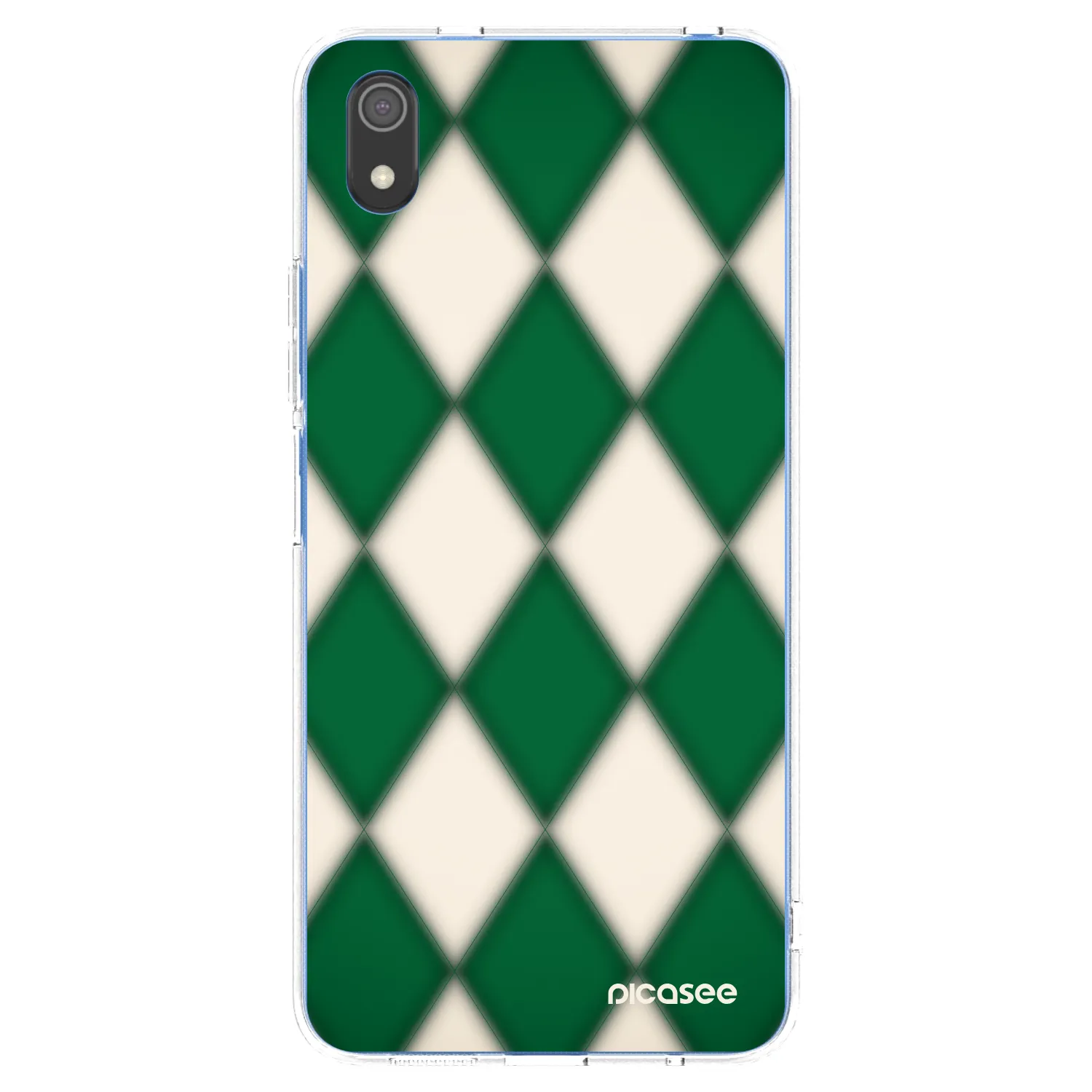 Picasee silikonska prozirna maskica za Xiaomi Redmi 7A - Emerald Diamond