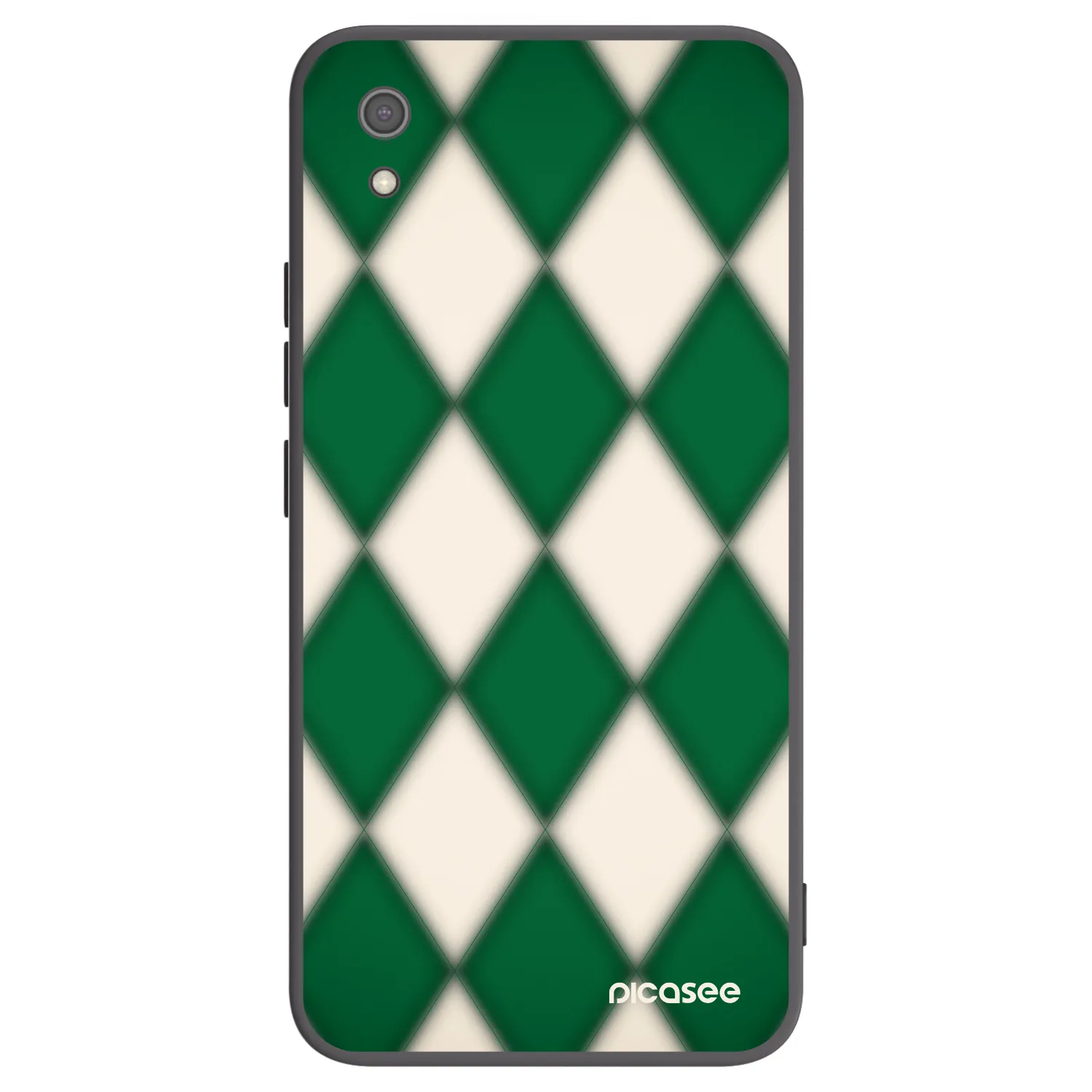 Picasee crna silikonska maskica za Xiaomi Redmi 7A - Emerald Diamond