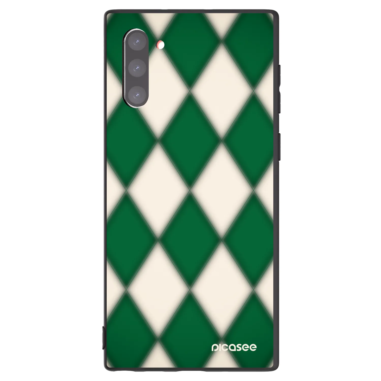 Picasee crna silikonska maskica za Samsung Galaxy Note 10 N970F - Emerald Diamond