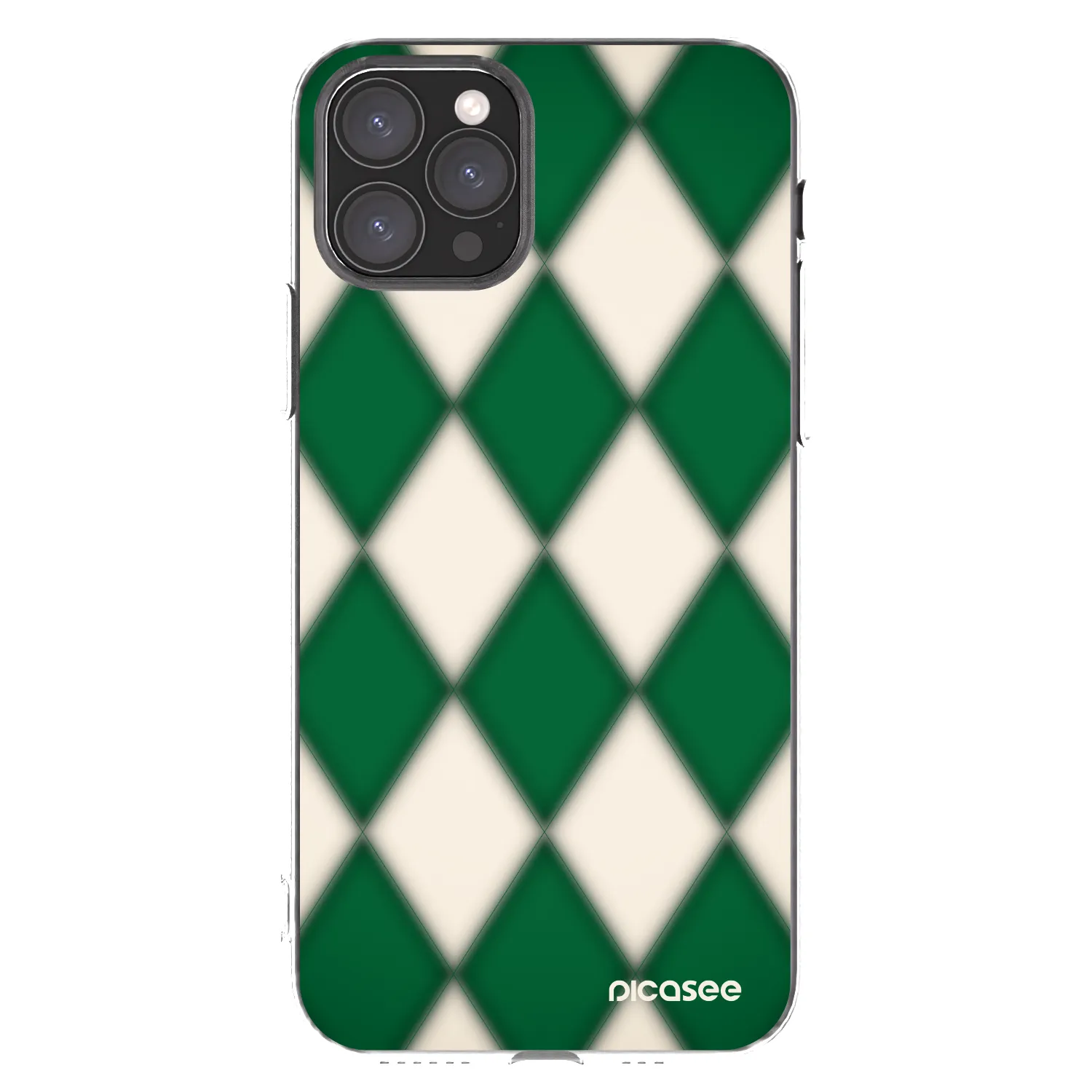 Picasee silikonska prozirna maskica za Apple iPhone 11 Pro - Emerald Diamond