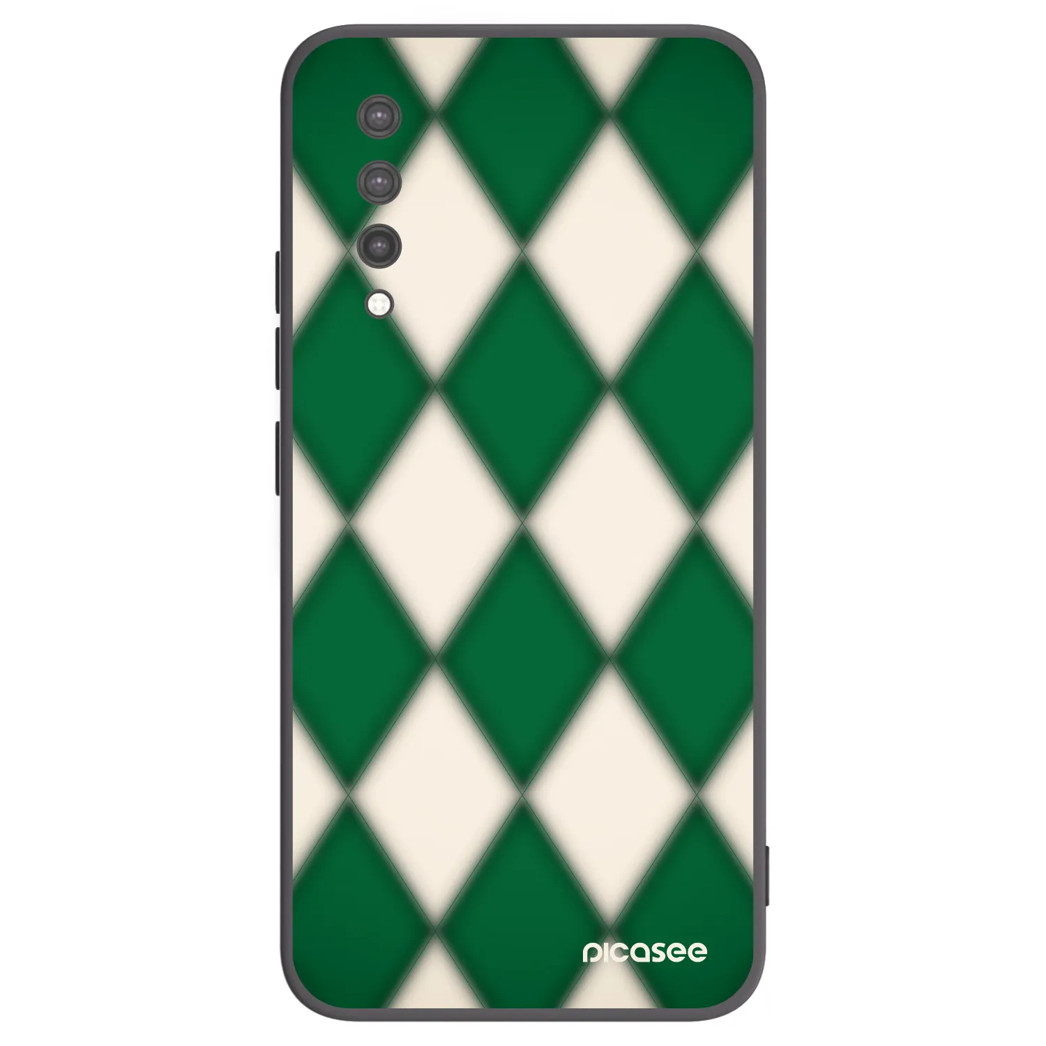 Picasee crna silikonska maskica za Xiaomi Mi 9 Lite - Emerald Diamond