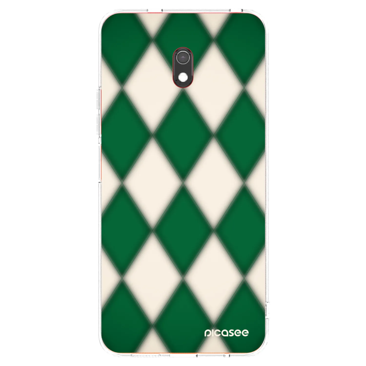 Picasee silikonska prozirna maskica za Xiaomi Redmi 8A - Emerald Diamond