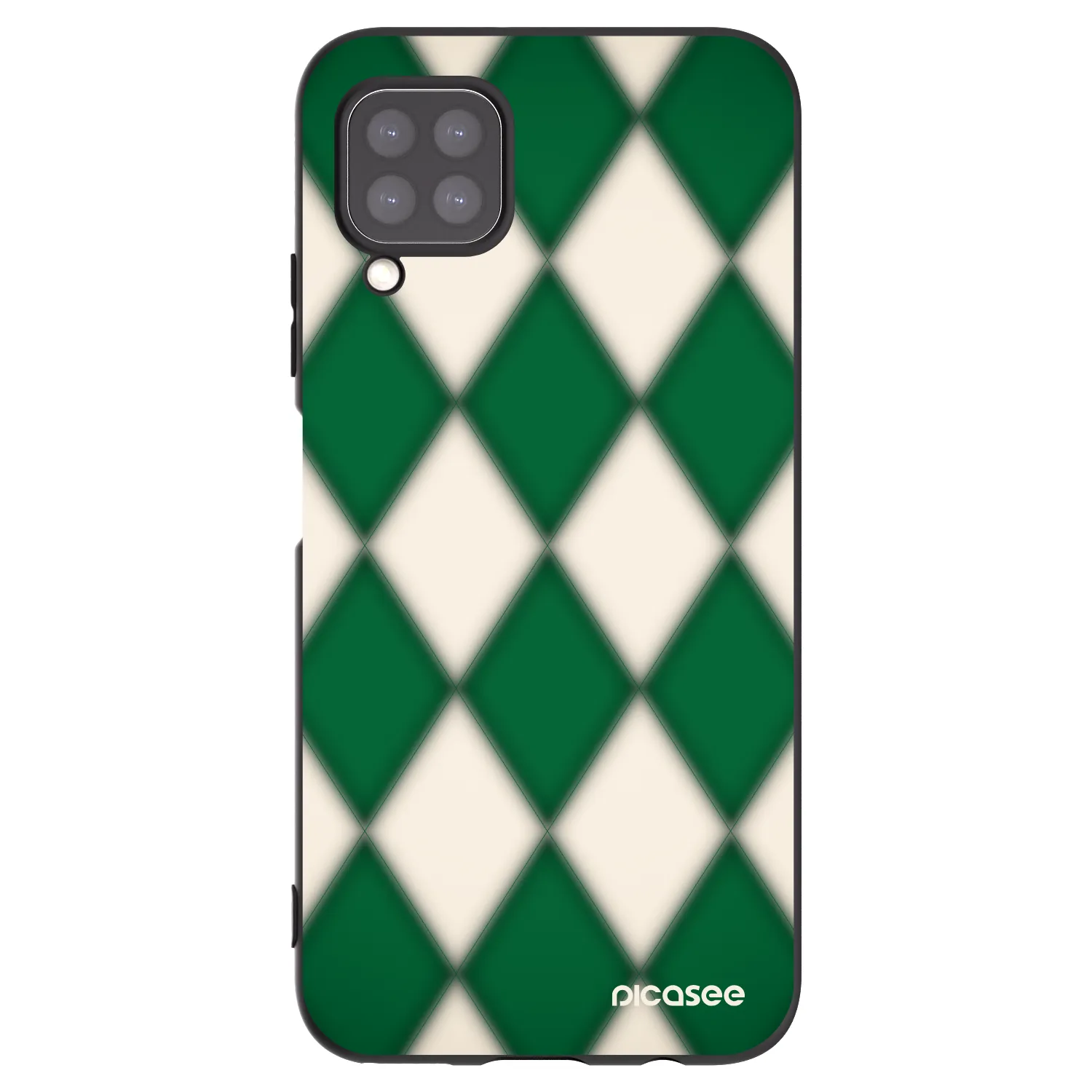 Picasee crna silikonska maskica za Huawei P40 Lite - Emerald Diamond