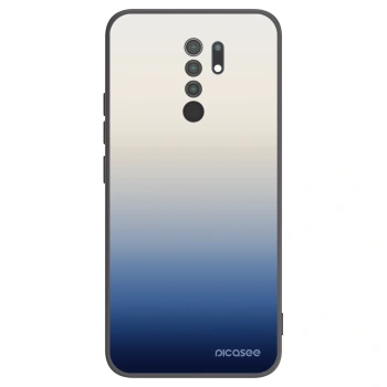Picasee crna silikonska maskica za Xiaomi Redmi 9 - Gravity Fade