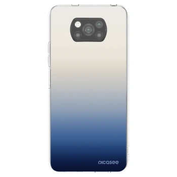 Picasee crna silikonska maskica za Xiaomi Poco X3 - Gravity Fade