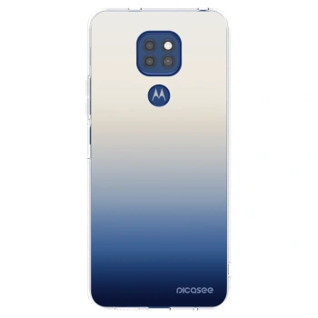 Picasee silikonska prozirna maskica za Motorola Moto G9 Play - Gravity Fade
