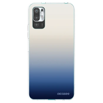 Picasee silikonska prozirna maskica za Xiaomi Redmi Note 10 5G - Gravity Fade