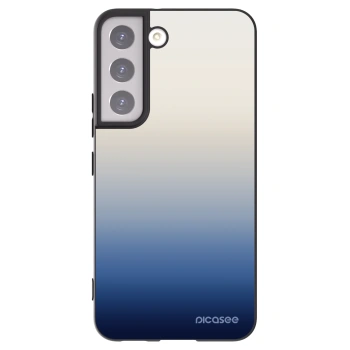 Picasee crna silikonska maskica za Samsung Galaxy S22 5G - Gravity Fade