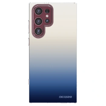 Picasee silikonska prozirna maskica za Samsung Galaxy S22 Ultra 5G - Gravity Fade