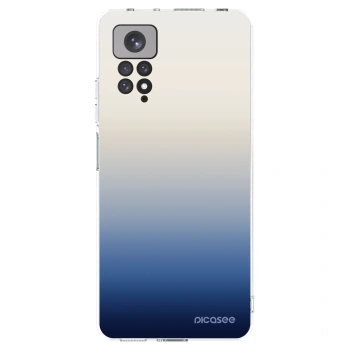 Picasee silikonska prozirna maskica za Xiaomi Redmi Note 11 - Gravity Fade