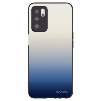 Picasee crna silikonska maskica za OPPO A16s - Gravity Fade