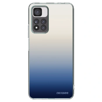 Picasee silikonska prozirna maskica za Xiaomi Redmi Note 11 Pro+ 5G - Gravity Fade