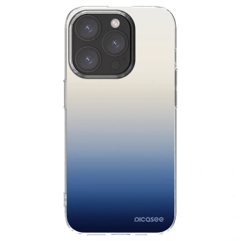 Picasee silikonska prozirna maskica za Apple iPhone 15 Pro - Gravity Fade