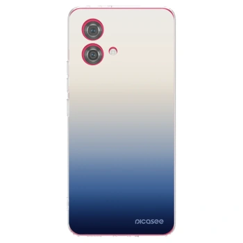Picasee silikonska prozirna maskica za Motorola Moto G84 5G - Gravity Fade