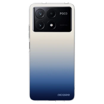 Picasee silikonska prozirna maskica za Xiaomi Poco X6 Pro - Gravity Fade