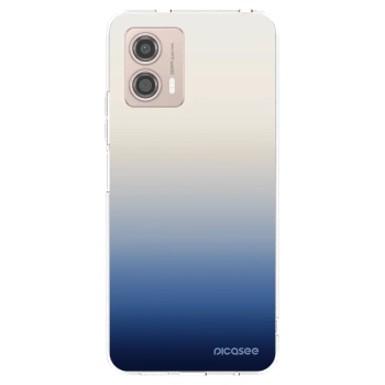 Picasee silikonska prozirna maskica za Motorola Moto G53 5G - Gravity Fade