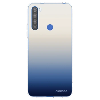Picasee silikonska prozirna maskica za Xiaomi Redmi Note 8T - Gravity Fade