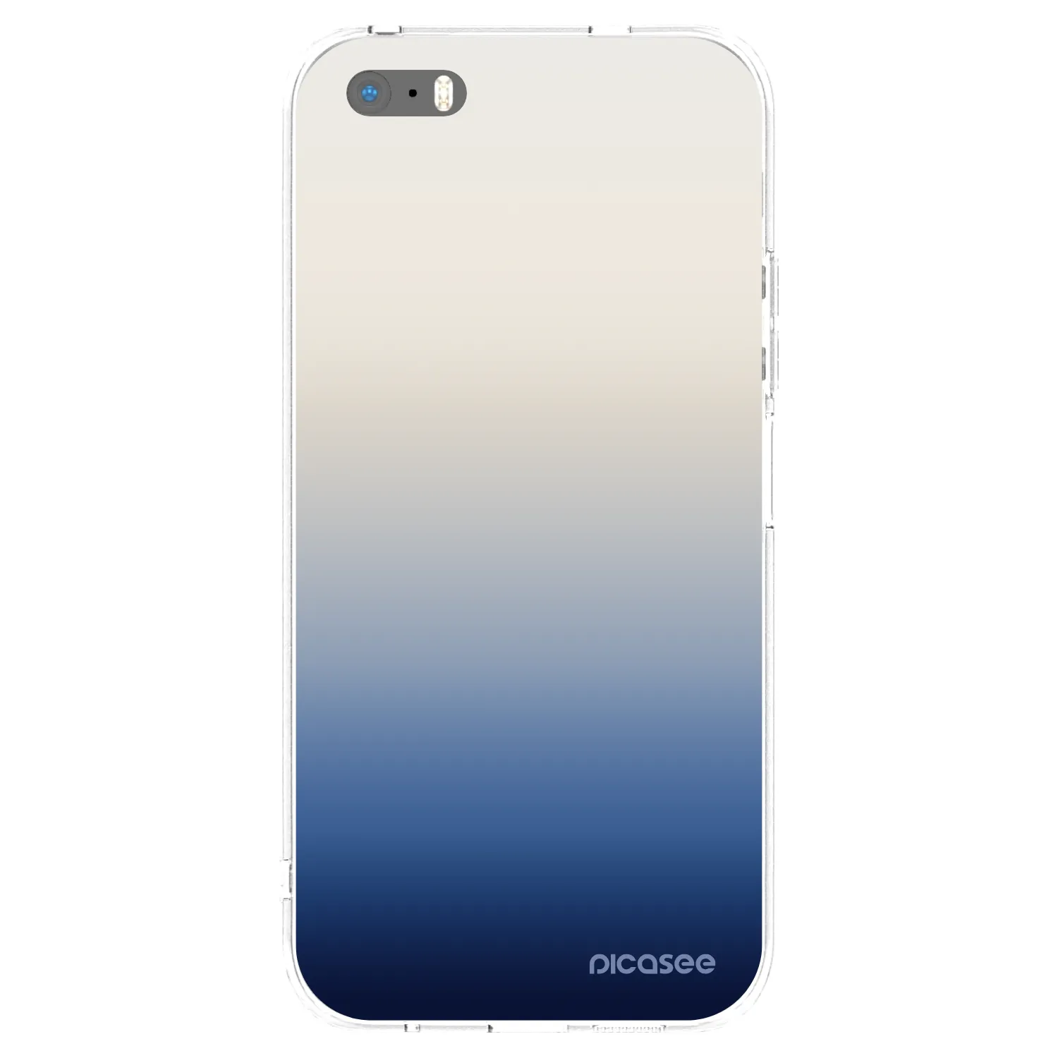 Picasee silikonska prozirna maskica za Apple iPhone 5/5S/SE - Gravity Fade