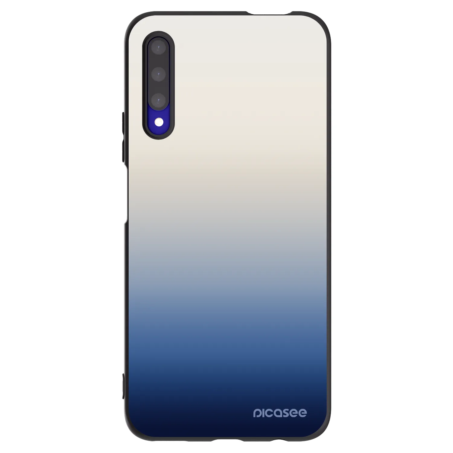 Picasee crna silikonska maskica za Honor 9X Pro - Gravity Fade
