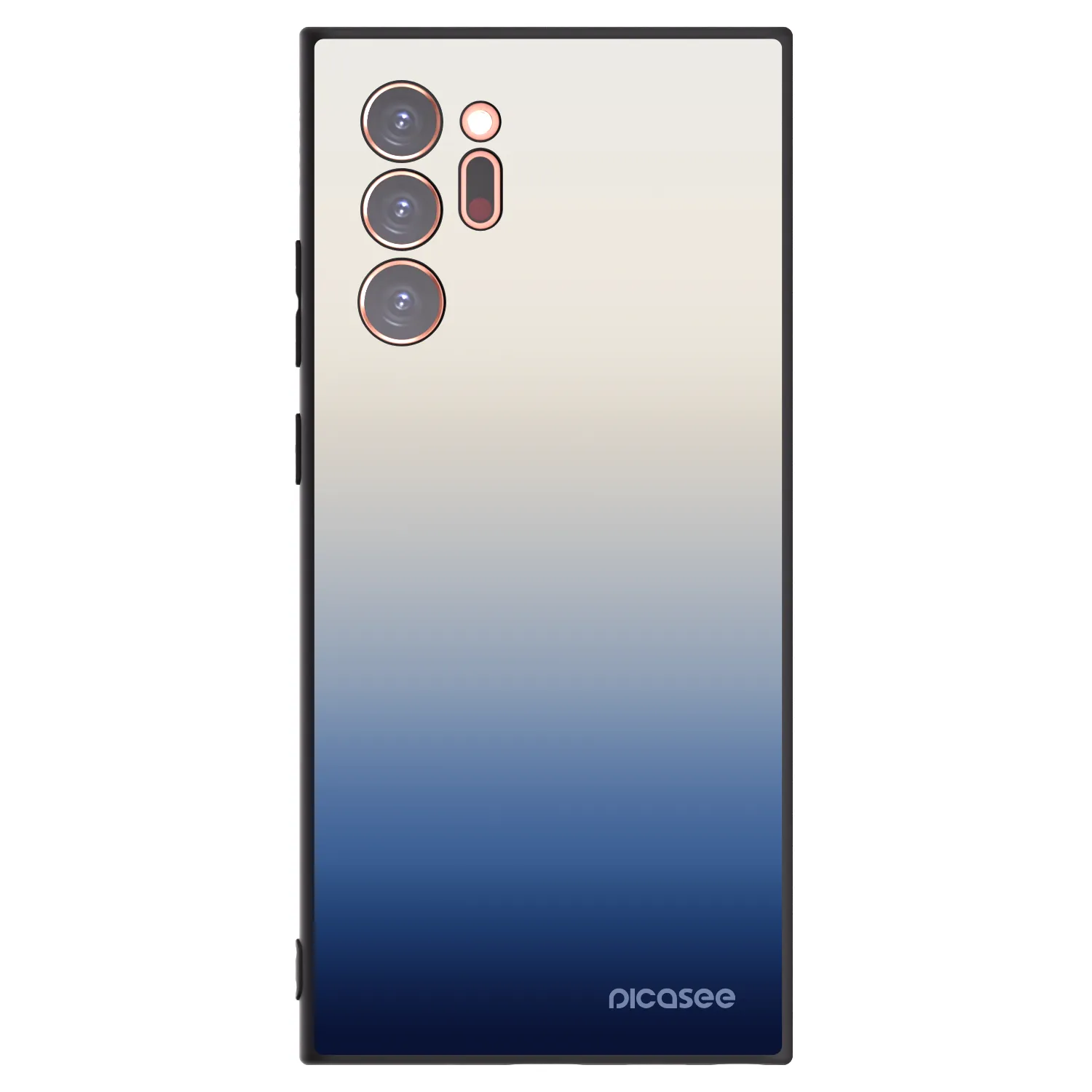 Picasee crna silikonska maskica za Samsung Galaxy Note 20 Ultra - Gravity Fade