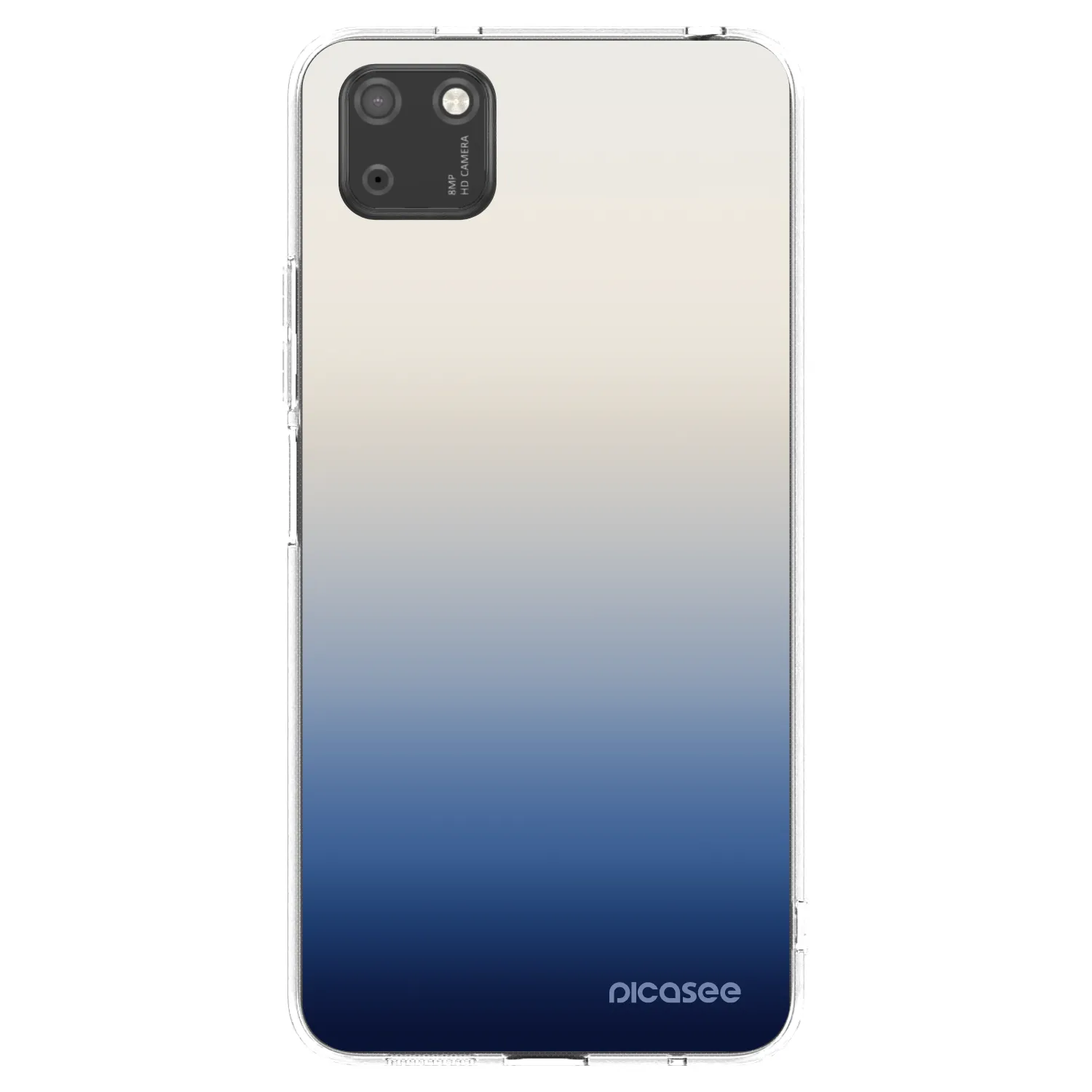 Picasee silikonska prozirna maskica za Huawei Y5P - Gravity Fade