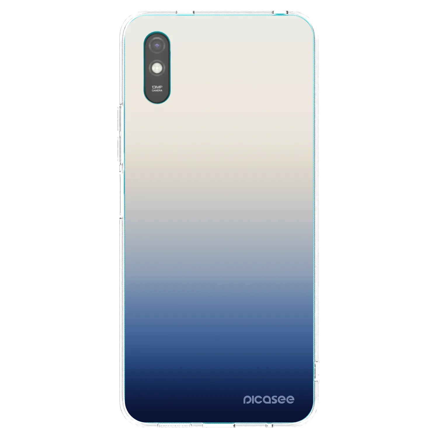 Picasee silikonska prozirna maskica za Xiaomi Redmi 9A - Gravity Fade