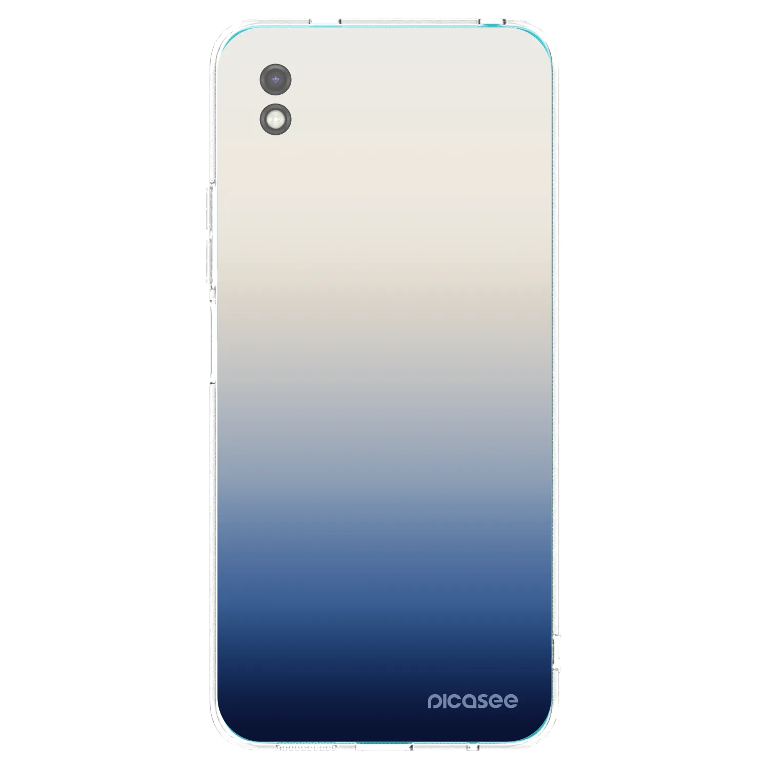 Picasee crna silikonska maskica za Xiaomi Redmi 9A - Gravity Fade