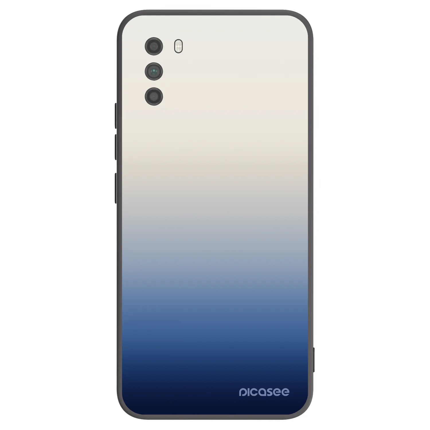 Picasee crna silikonska maskica za Xiaomi Poco M3 - Gravity Fade