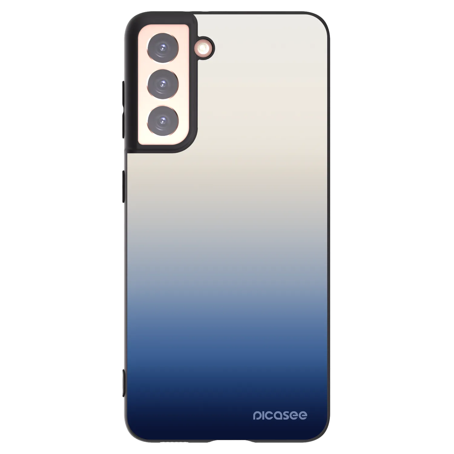 Picasee crna silikonska maskica za Samsung Galaxy S21 5G G991B - Gravity Fade