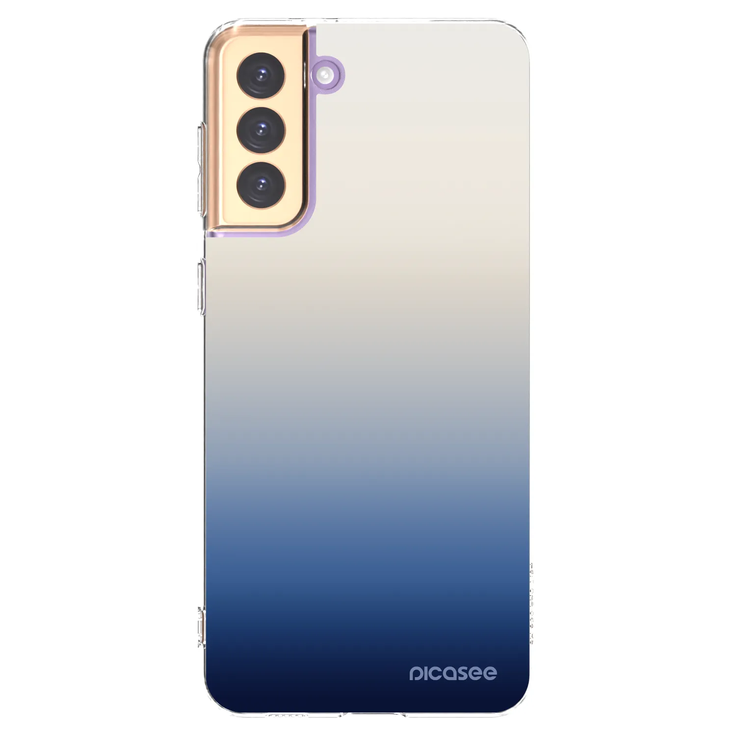 Picasee silikonska prozirna maskica za Samsung Galaxy S21+ 5G G996F - Gravity Fade