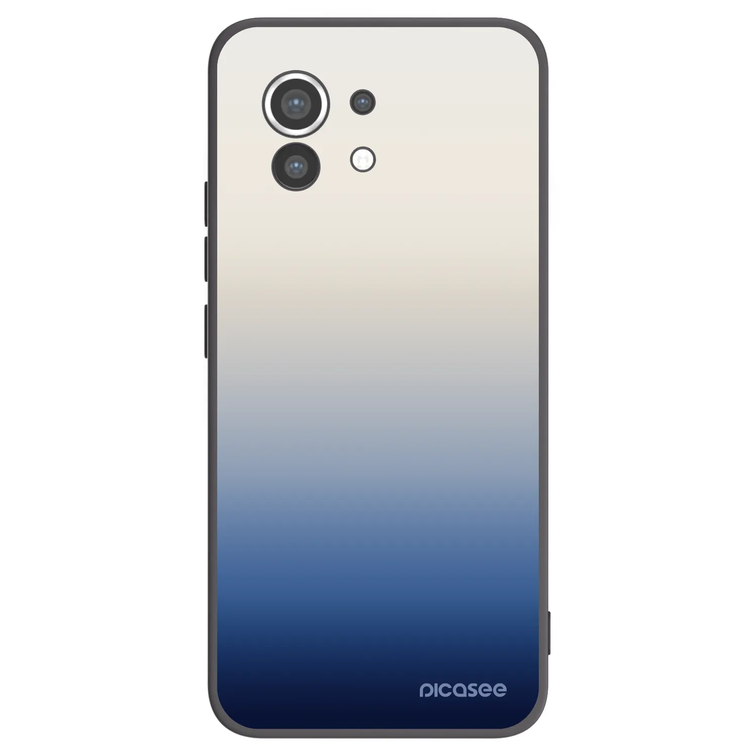 Picasee crna silikonska maskica za Xiaomi Mi 11 - Gravity Fade