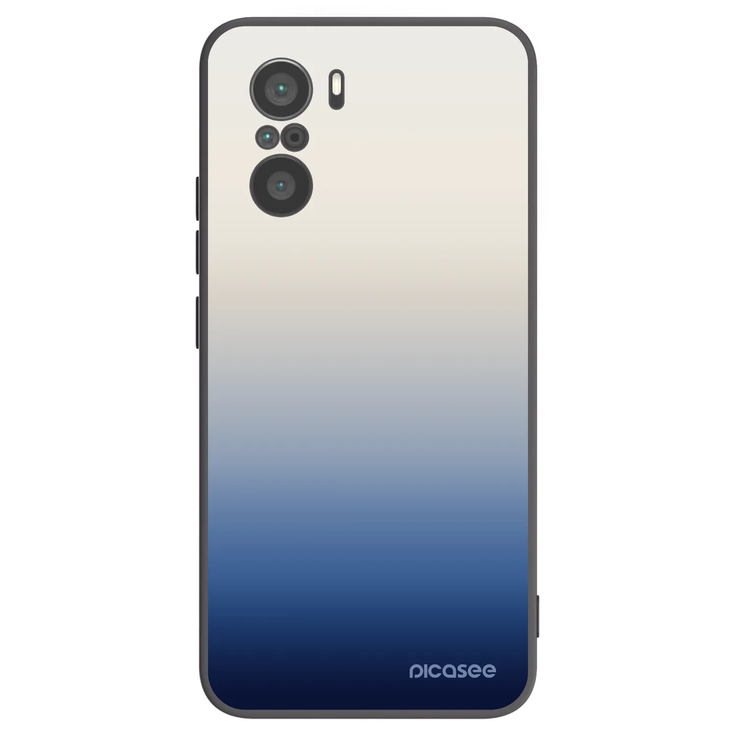 Picasee crna silikonska maskica za Xiaomi Poco F3 - Gravity Fade