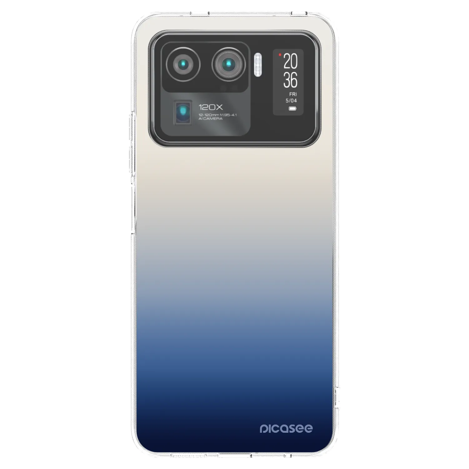 Picasee silikonska prozirna maskica za Xiaomi Mi 11 Ultra - Gravity Fade