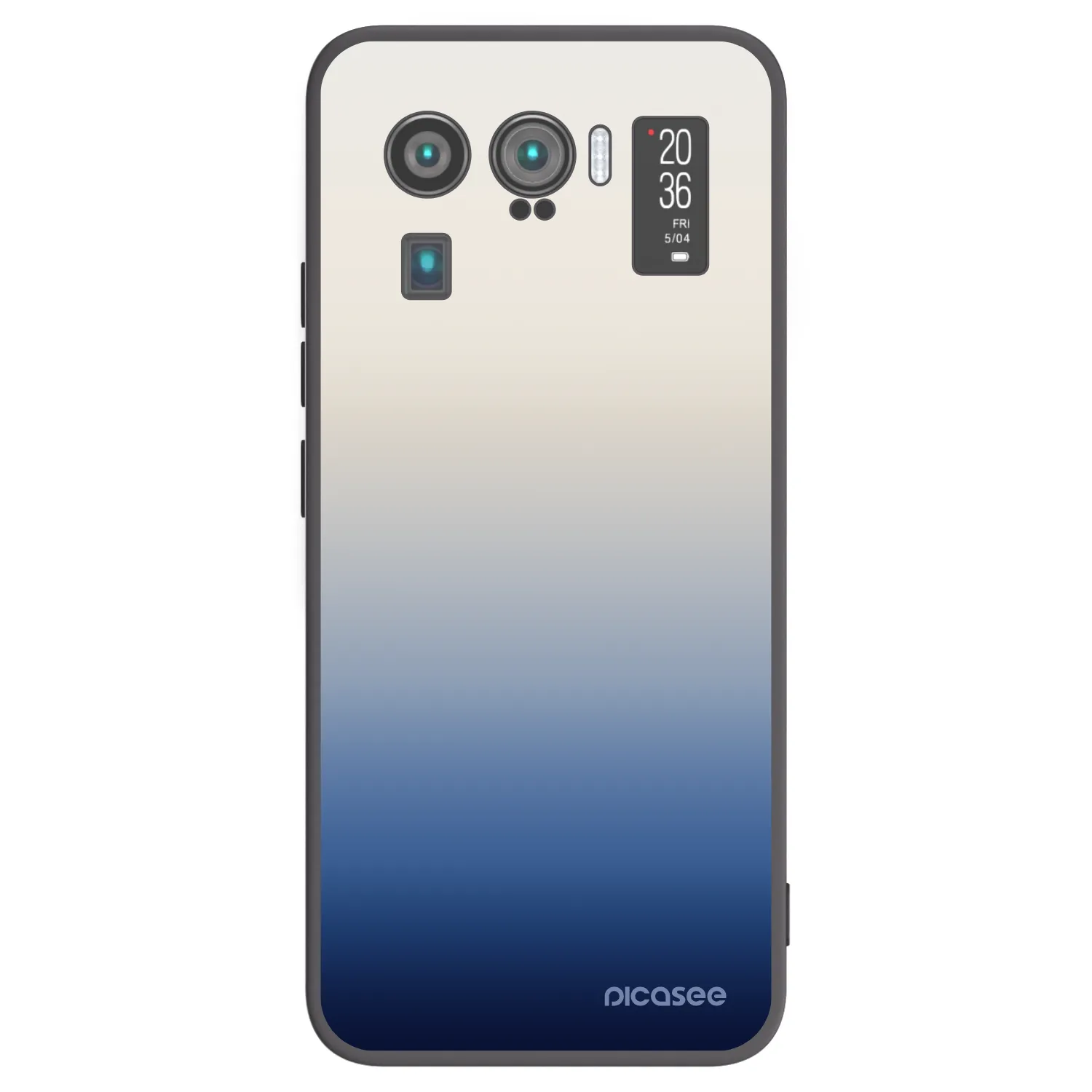 Picasee crna silikonska maskica za Xiaomi Mi 11 Ultra - Gravity Fade
