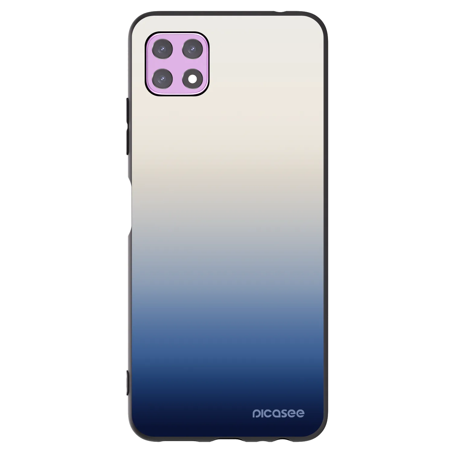 Picasee crna silikonska maskica za Samsung Galaxy A22 A226B 5G - Gravity Fade