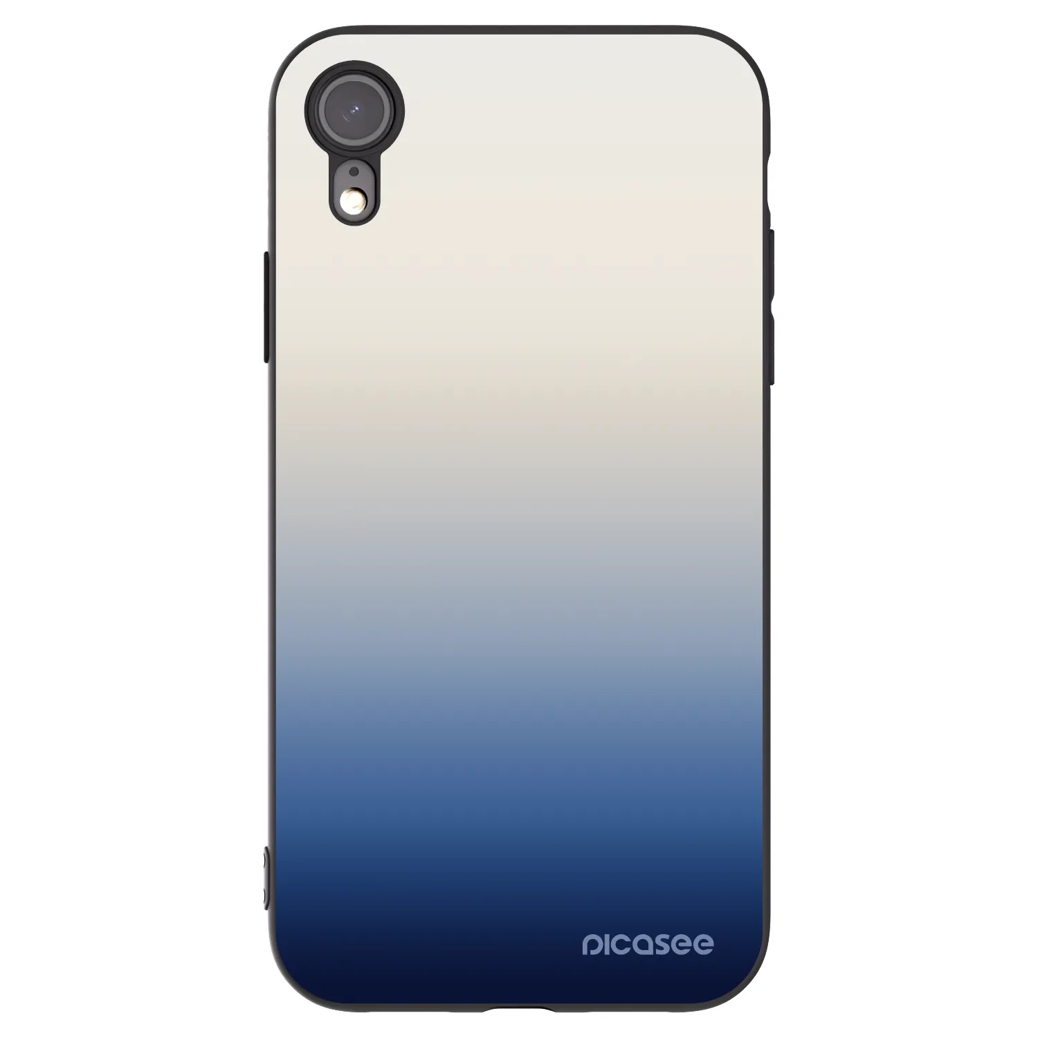 Picasee crna silikonska maskica za Apple iPhone 6 Plus/6S Plus - Gravity Fade