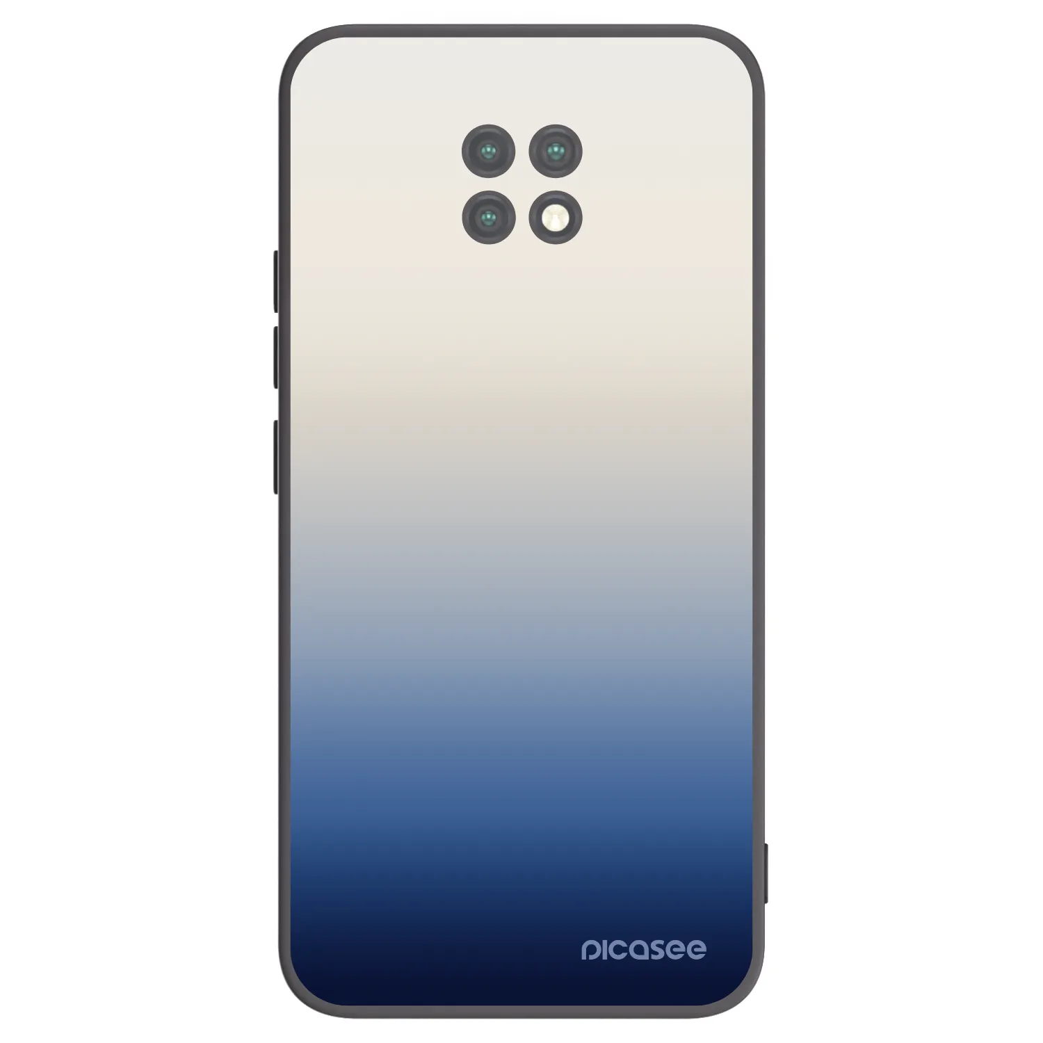 Picasee crna silikonska maskica za Xiaomi Redmi Note 9T - Gravity Fade