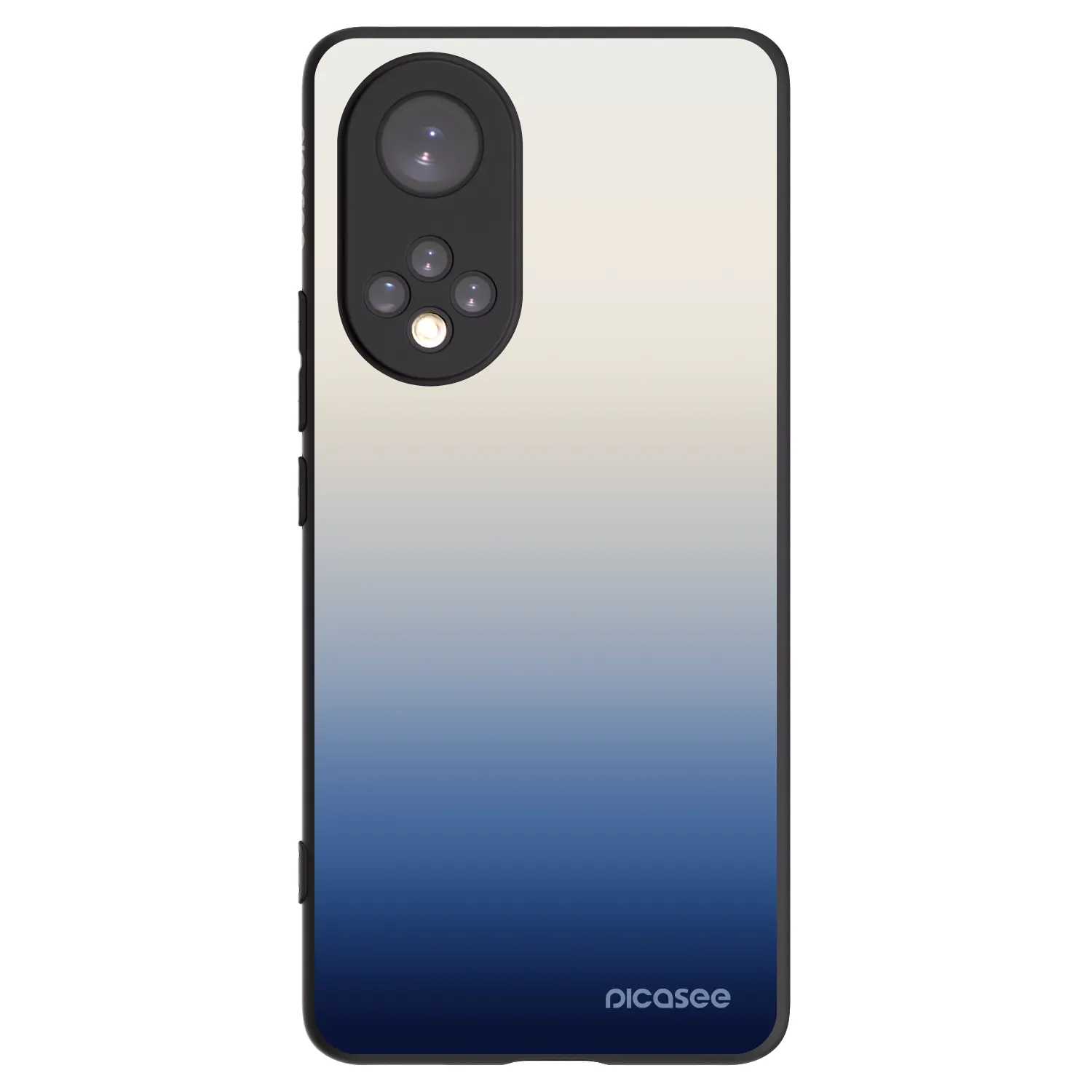 Picasee crna silikonska maskica za Honor 50 5G - Gravity Fade