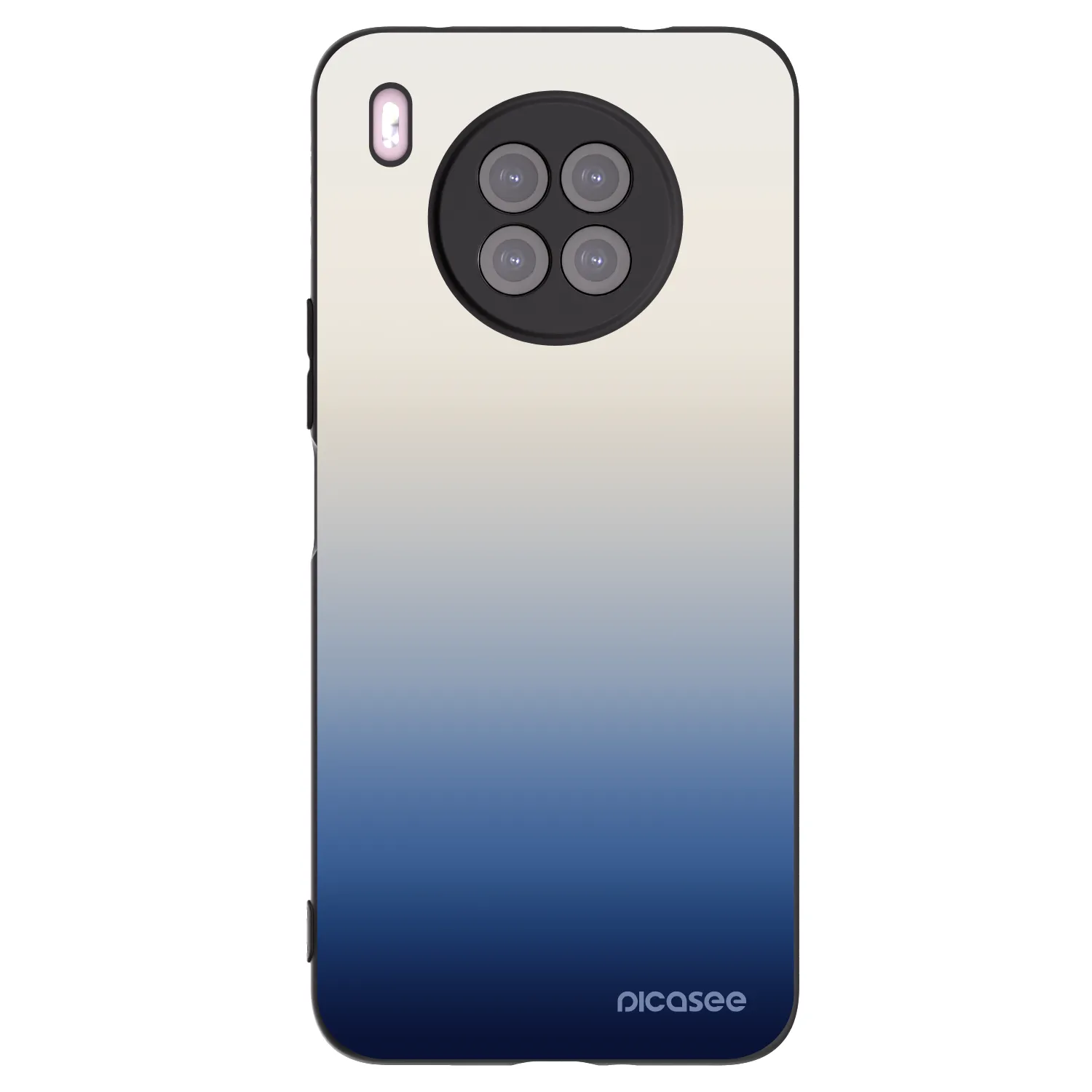 Picasee crna silikonska maskica za Huawei Nova 8i - Gravity Fade