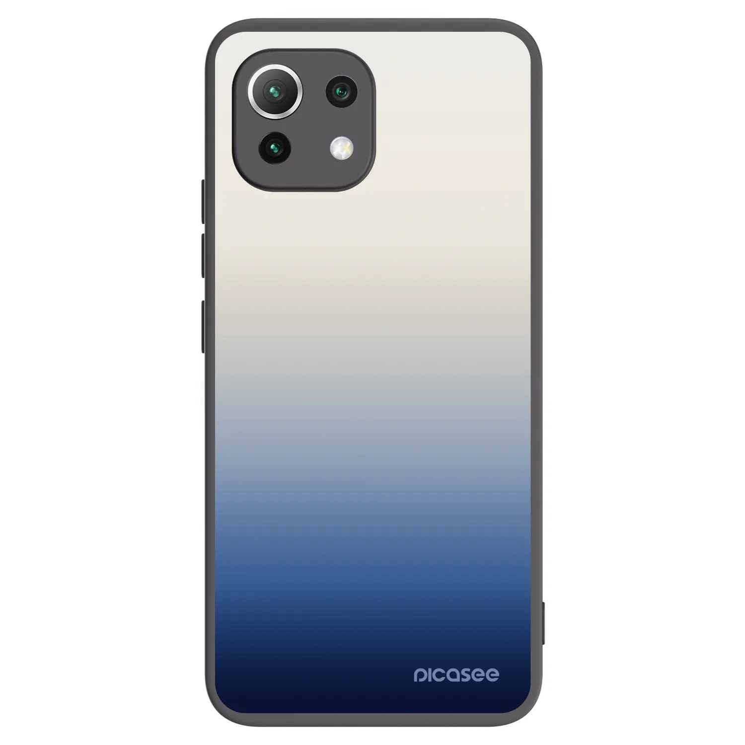 Picasee crna silikonska maskica za Xiaomi 11 Lite 5G NE - Gravity Fade