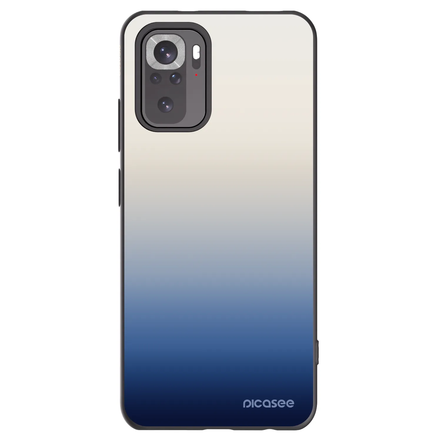 Picasee crna silikonska maskica za Xiaomi Redmi Note 11S 4G - Gravity Fade