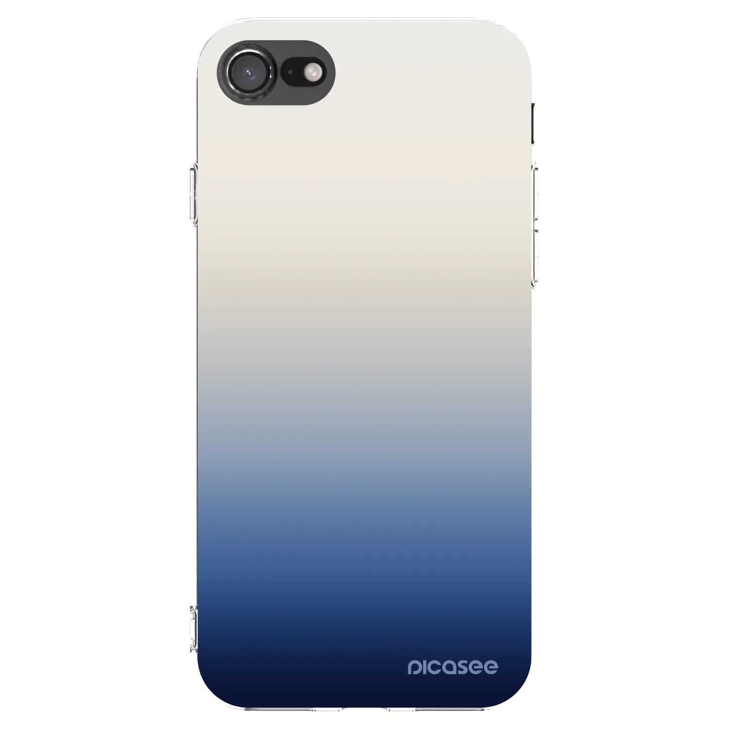 Picasee silikonska prozirna maskica za Apple iPhone SE 2022 - Gravity Fade