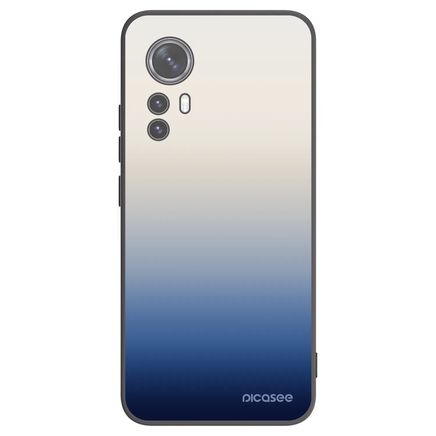 Picasee crna silikonska maskica za Xiaomi 12 - Gravity Fade