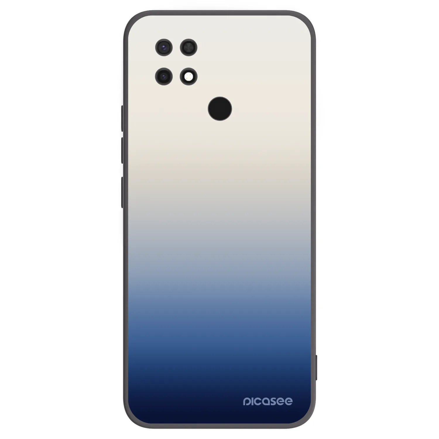 Picasee crna silikonska maskica za Xiaomi Redmi 10C - Gravity Fade