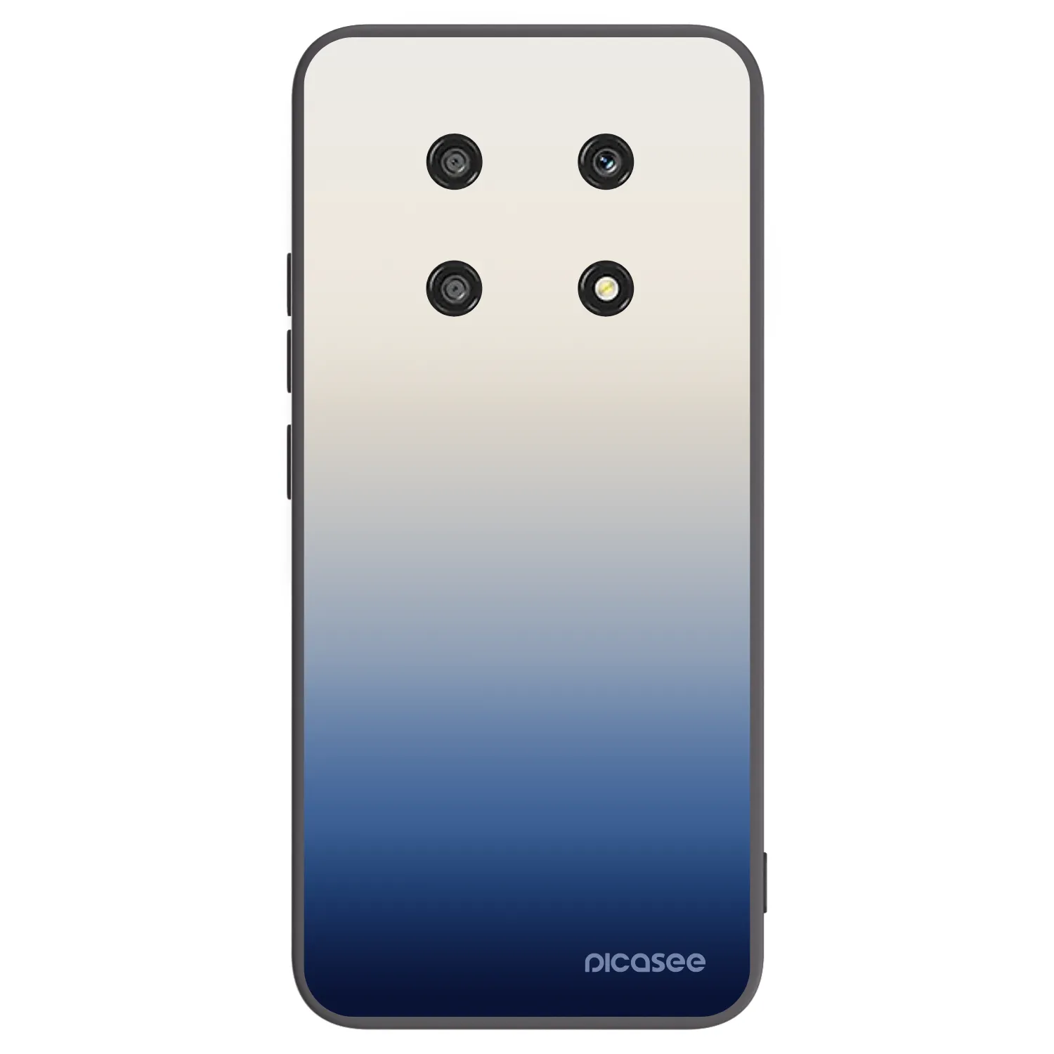 Picasee crna silikonska maskica za Honor Magic4 Lite 5G - Gravity Fade