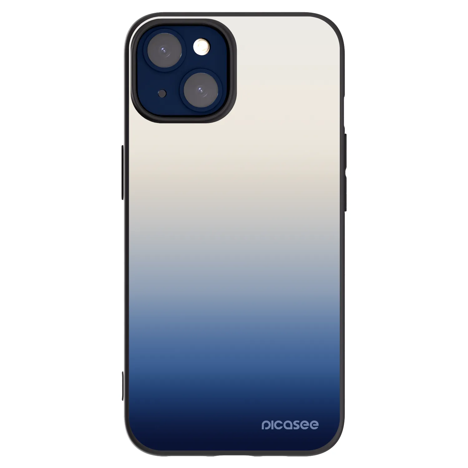 Picasee crna silikonska maskica za Apple iPhone 14 - Gravity Fade