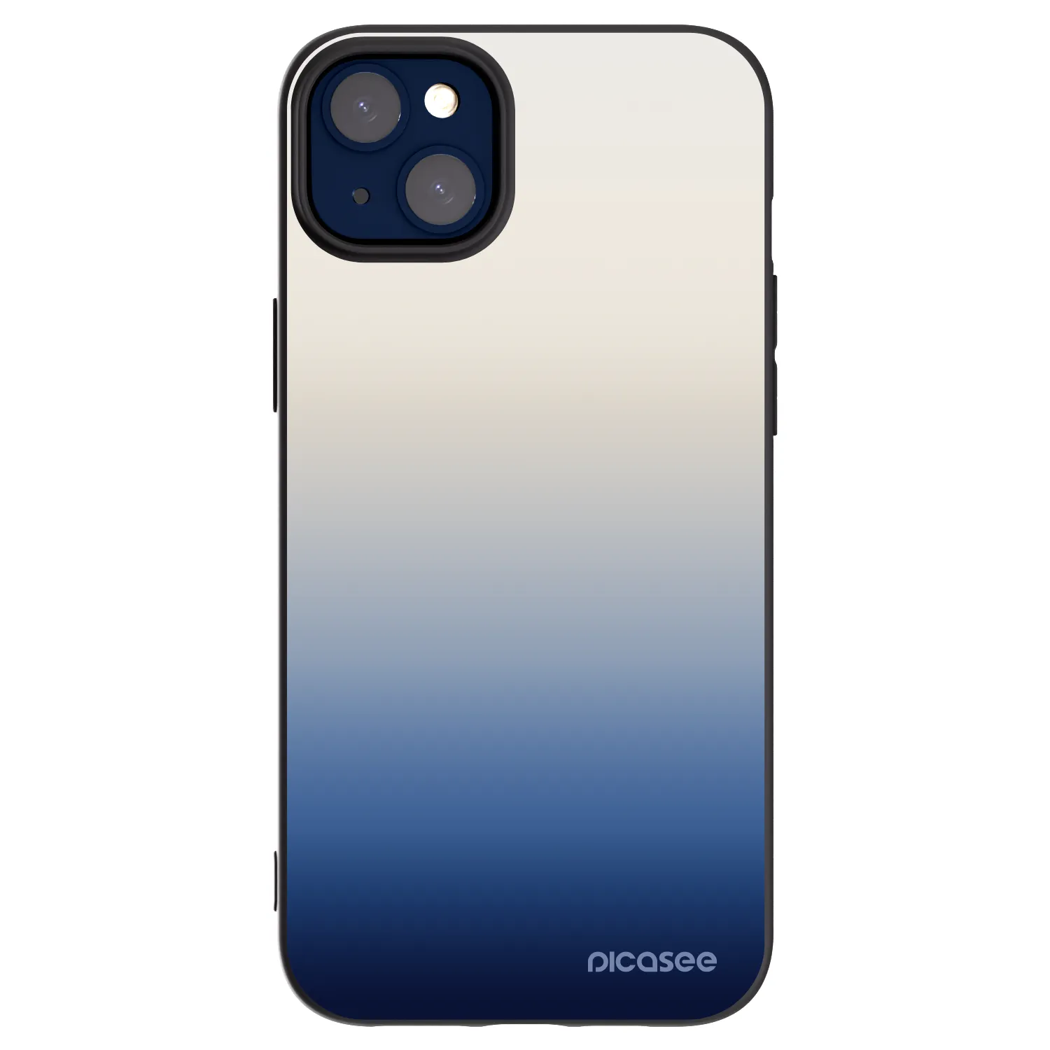 Picasee crna silikonska maskica za Apple iPhone 14 Plus - Gravity Fade