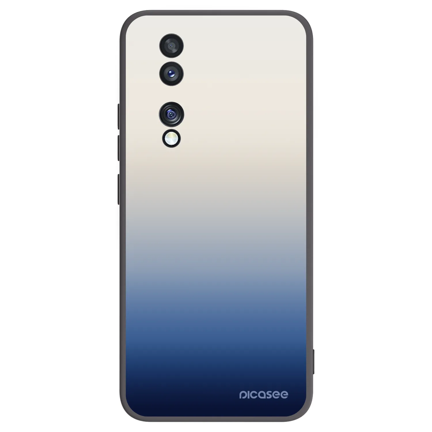Picasee crna silikonska maskica za Honor 70 - Gravity Fade